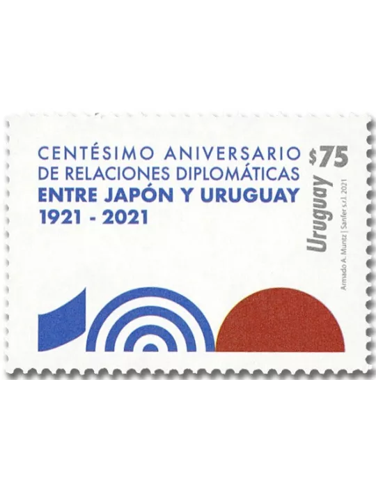 n° 3040 - Timbre URUGUAY Poste