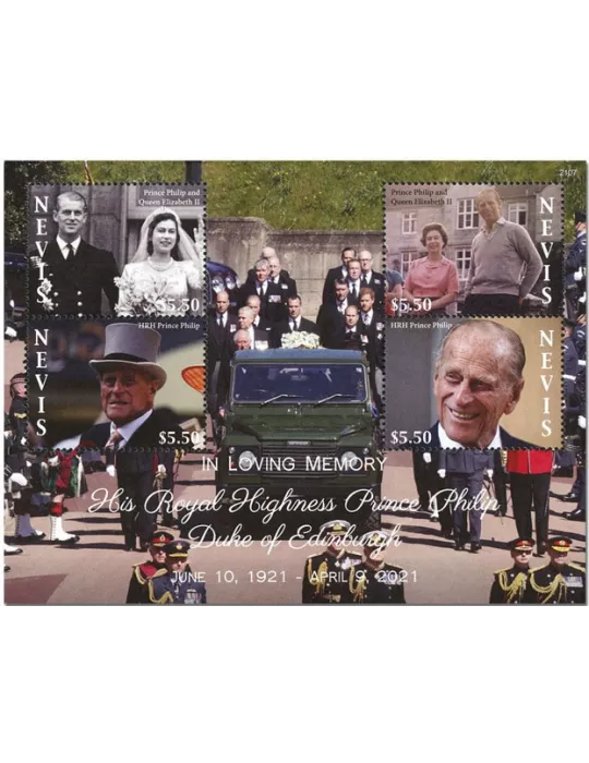 n° 2913/2916 - Timbre NEVIS Poste