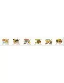 n° 2590/2595 et n° 2596/2601 - Timbre JERSEY Poste