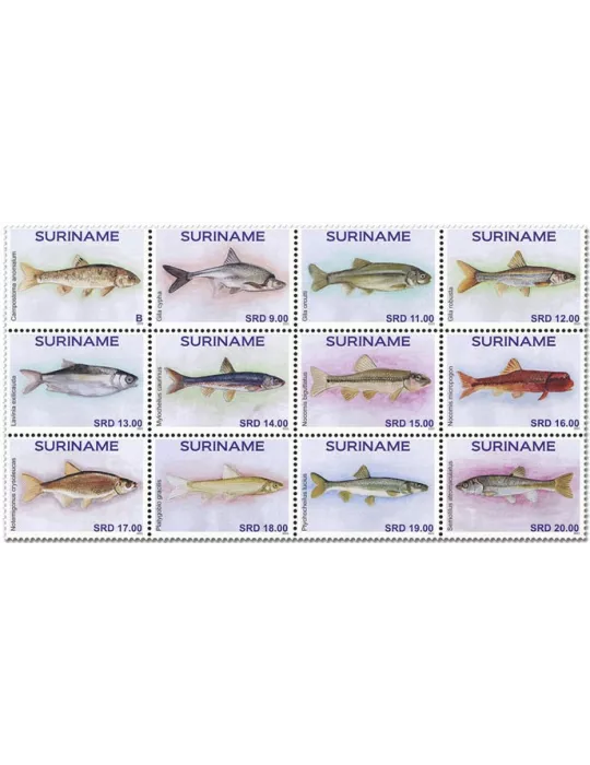n° 3053/3064 - Timbre SURINAM Poste