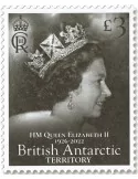 n° 803/804 - Timbre ANTARCTIQUE BRITANNIQUE Poste