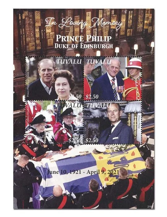 n° 2288/2291 - Timbre TUVALU Poste