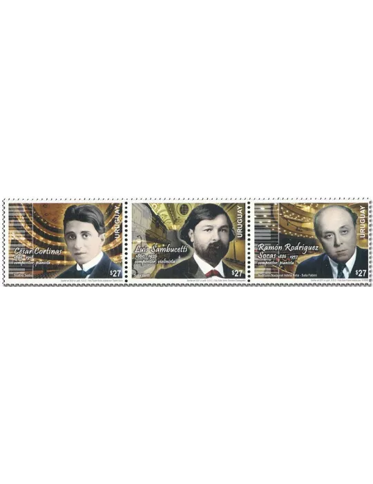 n° 3044/3046 - Timbre URUGUAY Poste