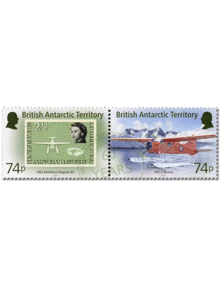 n° 817/824 - Timbre ANTARCTIQUE BRITANNIQUE Poste