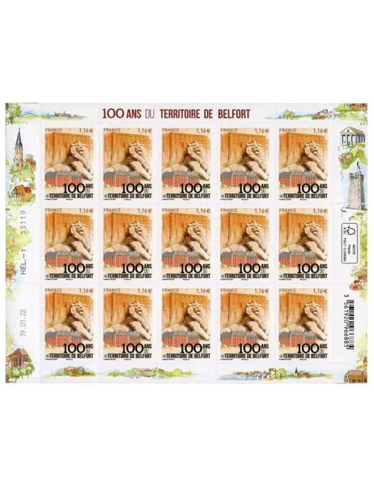 n° F55 - Timbre France Feuillets de France (n° 5564)