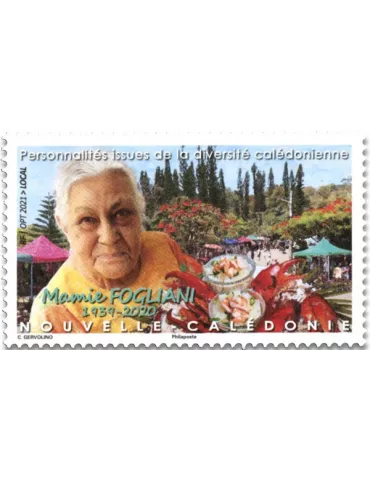 n° 1414 - Timbre Nelle-Calédonie Poste