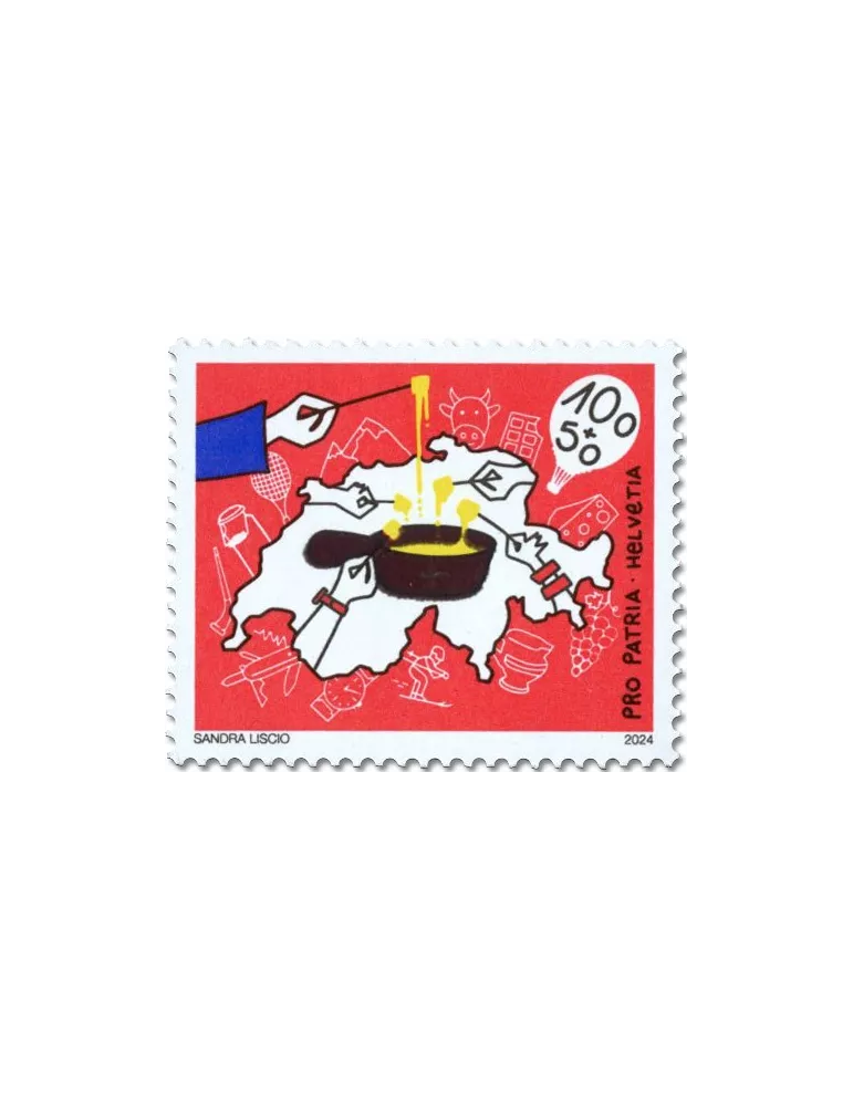 n° 2833/2834 - Timbre SUISSE Poste