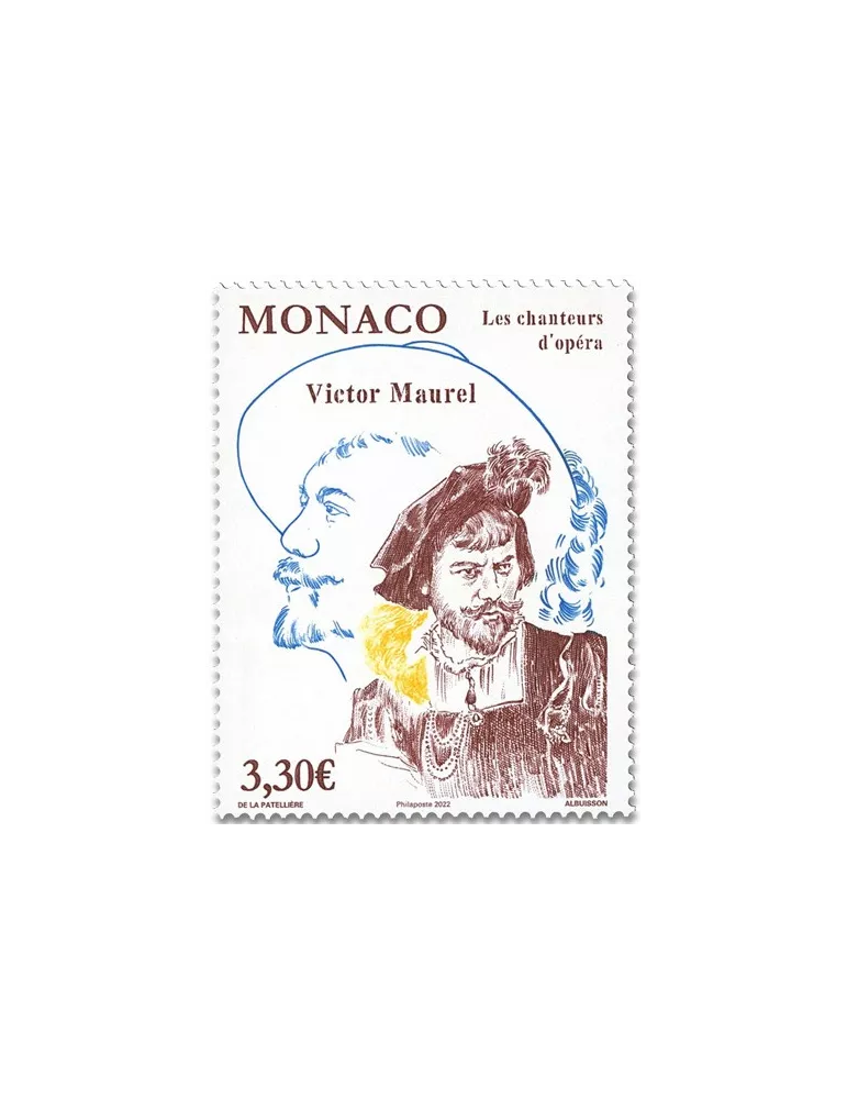 n° 3321/3322 - Timbre MONACO Poste