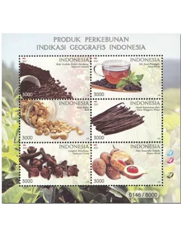 n° 363 - Timbre INDONESIE Blocs et feuillets