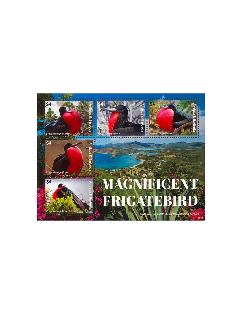 n° 5221/5225 - Timbre ANTIGUA Poste