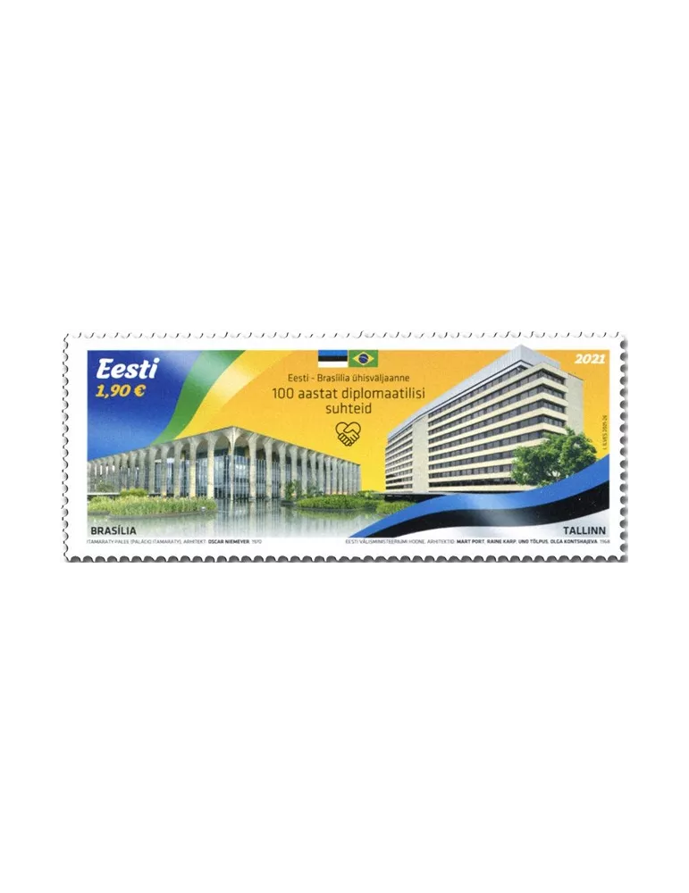n° 942 - Timbre ESTONIE Poste