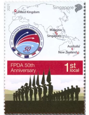 n° 2499/2502 - Timbre SINGAPOUR Poste