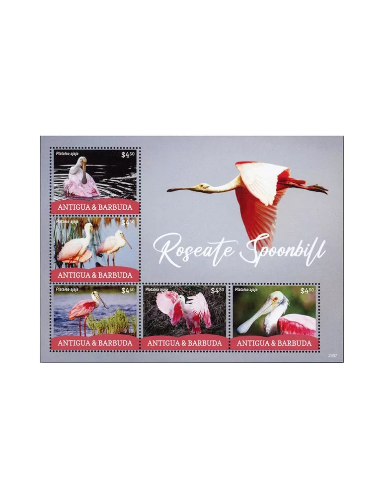 n° 5267/5271 - Timbre ANTIGUA Poste