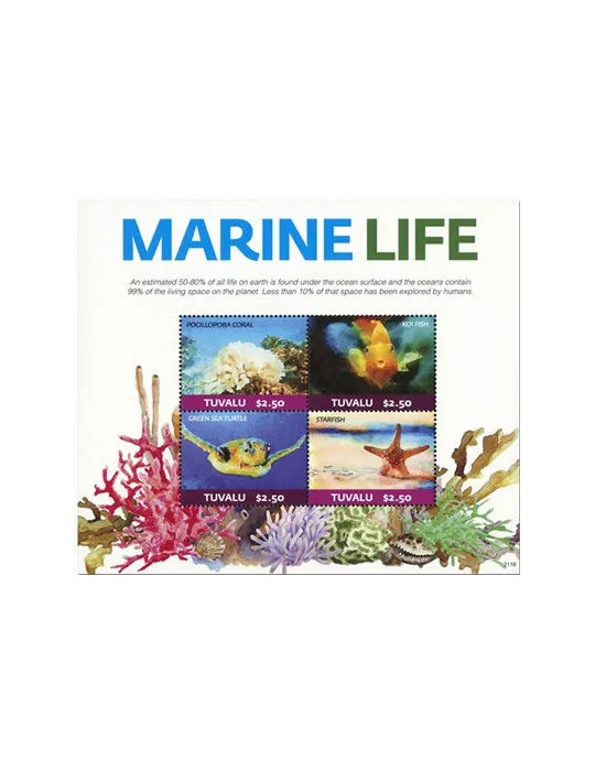 n° 2338/2341 - Timbre TUVALU Poste