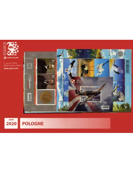 n° 4748/4831 - Timbre POLOGNE Année Complète (2020)