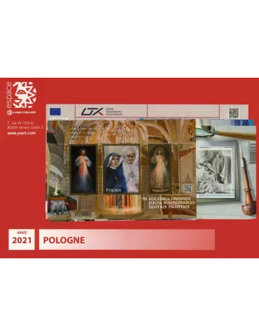 n° 4832/4894 - Timbre POLOGNE Année Complète (2021) 2