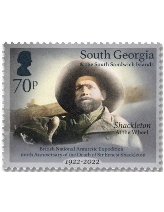 n° 774/777 - Timbre GEORGIE DU SUD Poste