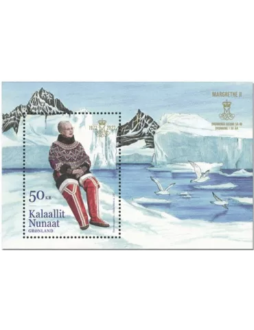n° F870 - Timbre GROENLAND Poste