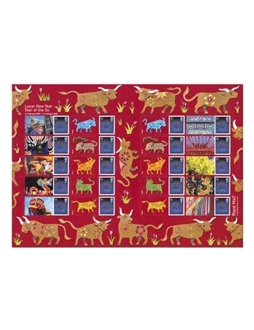 n° 2809n (20 valeurs) - Timbre GRANDE-BRETAGNE Poste