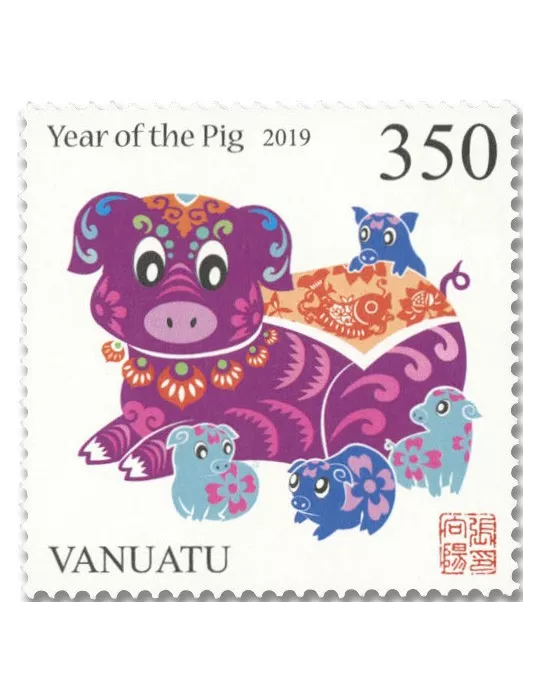 n° 1508/1509 - Timbre VANUATU Poste