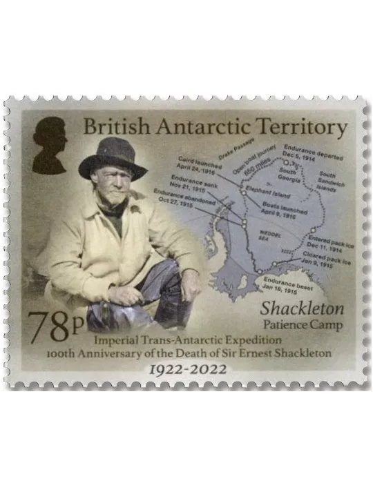 n° 792/795 - Timbre ANTARCTIQUE BRITANNIQUE Poste