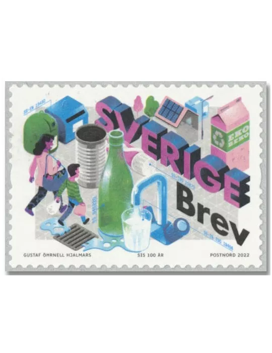 n° 3391 - Timbre SUEDE Poste