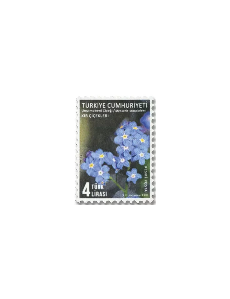n° 406/410 - Timbre TURQUIE Timbres de service
