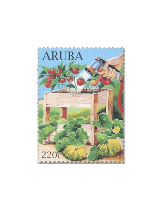 n° 1107/1110 - Timbre ARUBA Poste