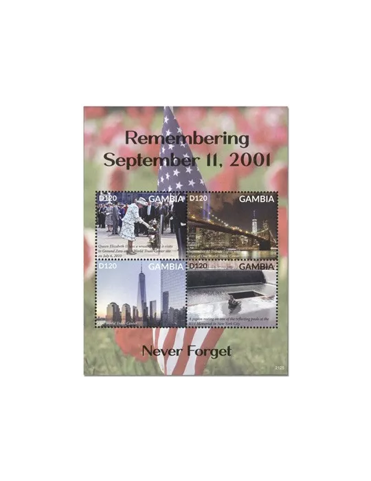 n° 6253/6256 - Timbre GAMBIE Poste