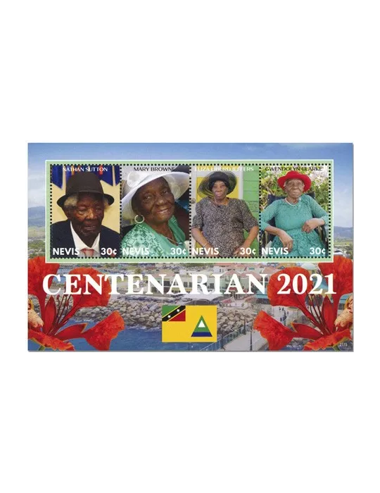 n° 2958/2961 - Timbre NEVIS Poste