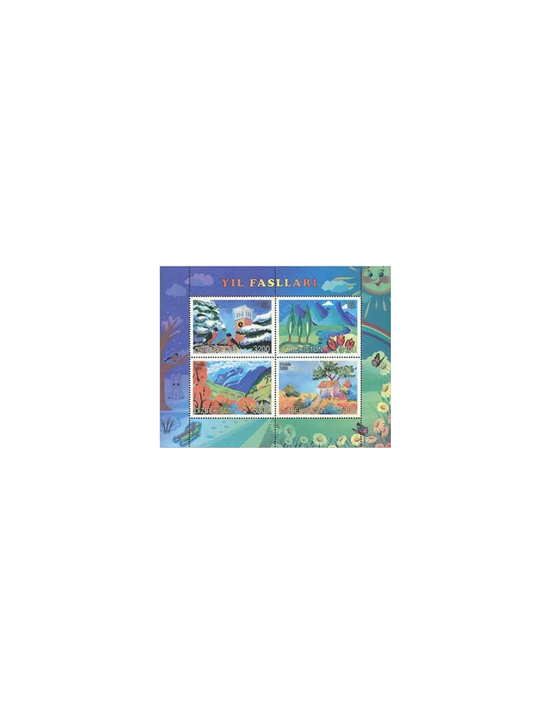 n° 1227/1230 - Timbre OUZBEKISTAN Poste