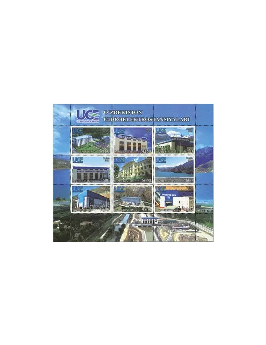 n° 1304/1312 - Timbre OUZBEKISTAN Poste