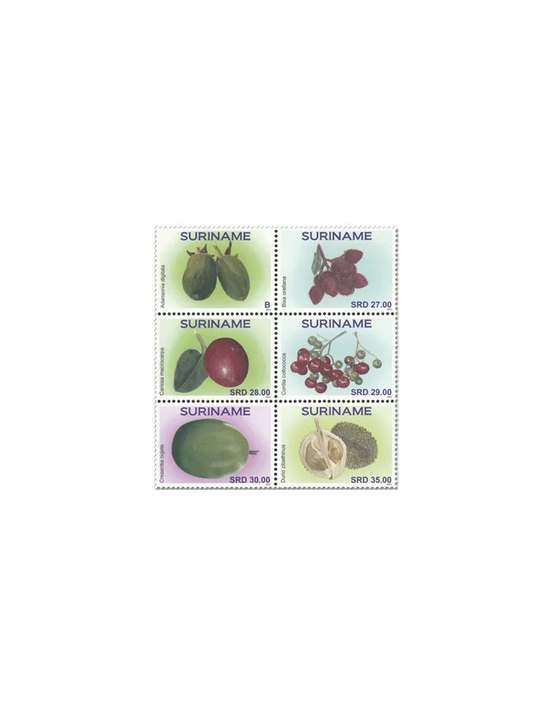 n° 3065/3070 - Timbre SURINAM Poste