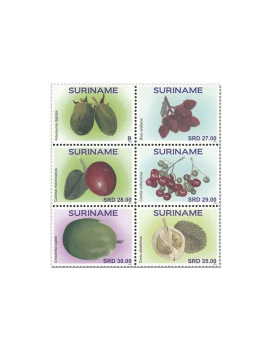 n° 3065/3070 - Timbre SURINAM Poste