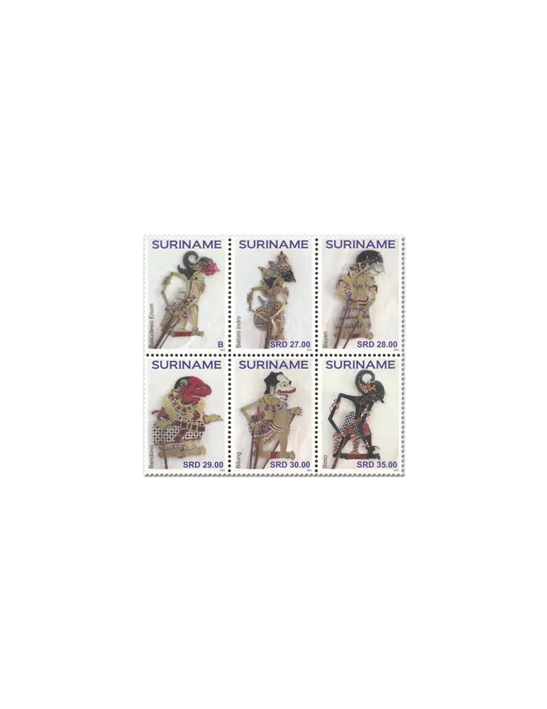 n° 3071/3076 - Timbre SURINAM Poste