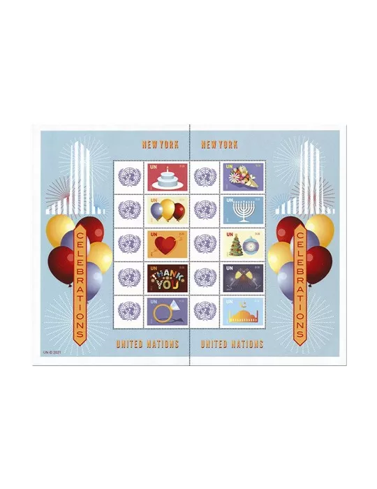 n° F1757 - Timbre ONU NEW YORK Poste