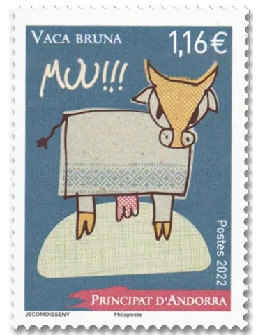 n° 875 - Timbre ANDORRE Poste