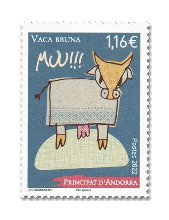 n° 875 - Timbre ANDORRE Poste