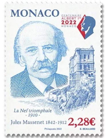 n° 3326 - Timbre MONACO Poste