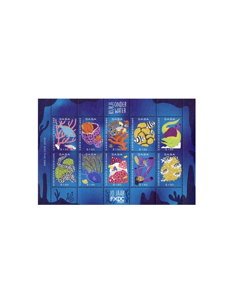 n° 252/261 - Timbre SABA Poste