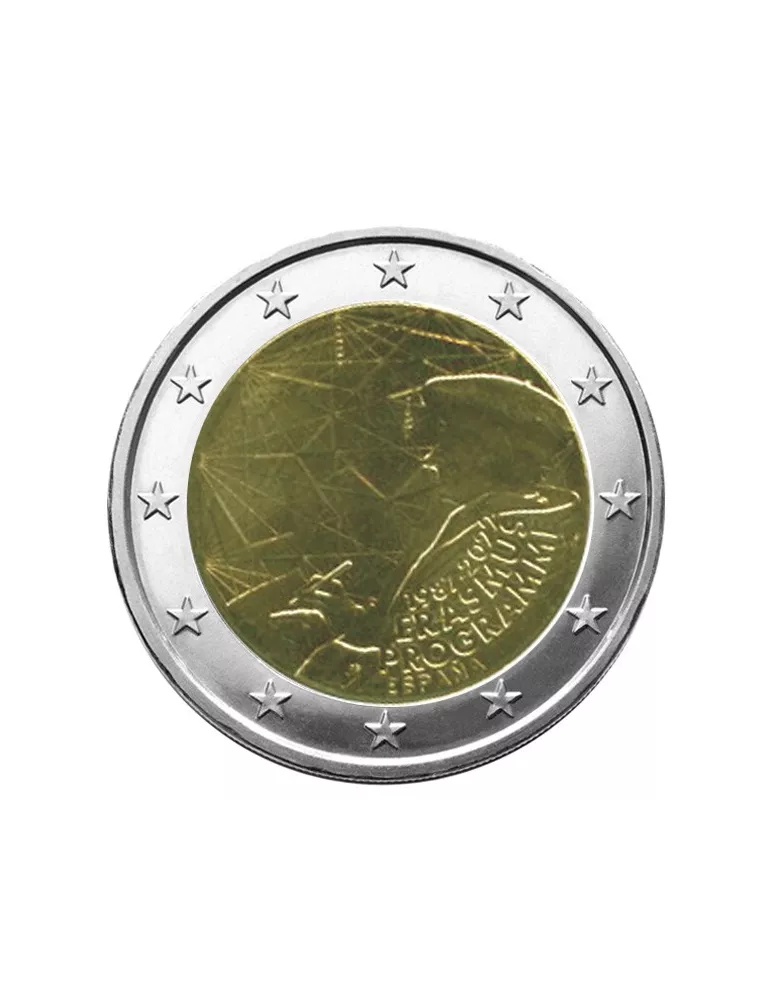 2 EURO COMMEMORATIVE 2022 : ESPAGNE (35 Ans du Programme Erasmus)