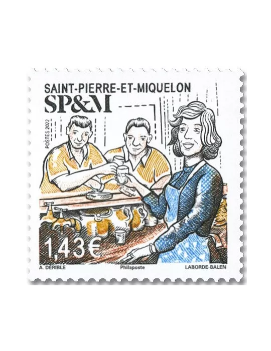 n° 1285/1286 - Timbre Saint-Pierre et Miquelon Poste