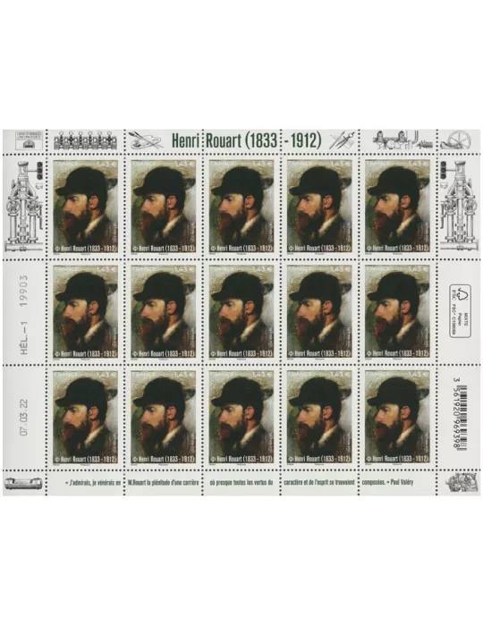 n° F58 - Timbre France Feuillets de France (n° 5567)