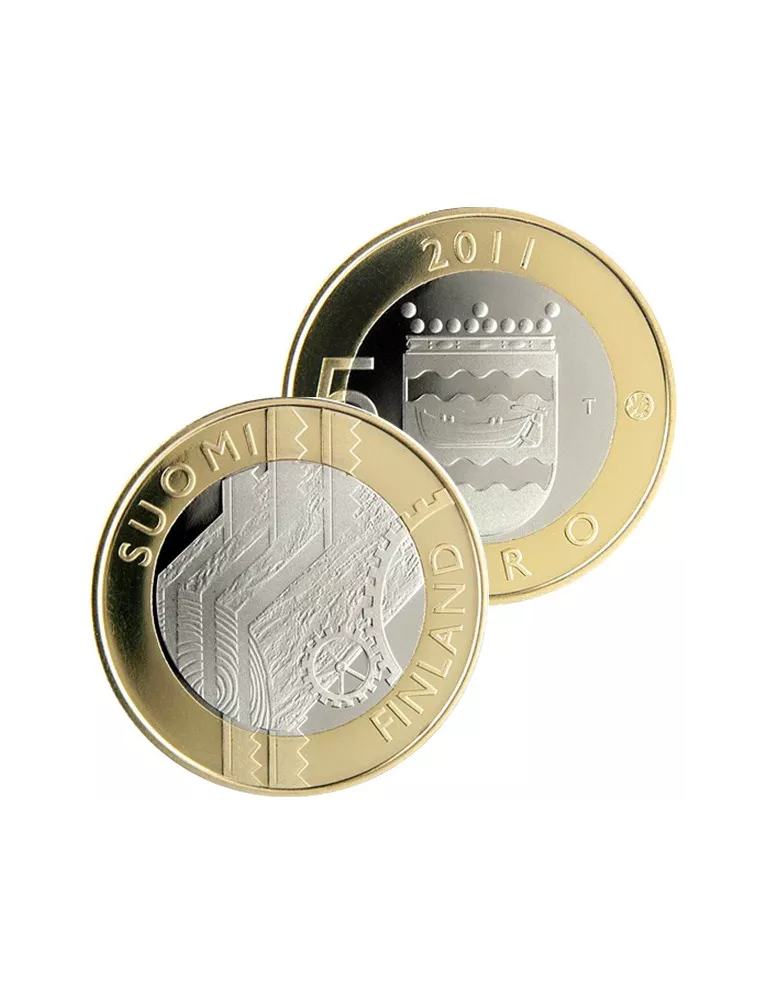 5€ COMMEMORATIF FINLANDE - UUSIMAA - 2011