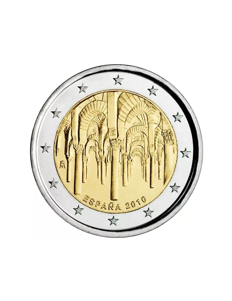 2 EURO COMMEMORATIVE 2010 : ESPAGNE (Le centre historique de Cordoue)
