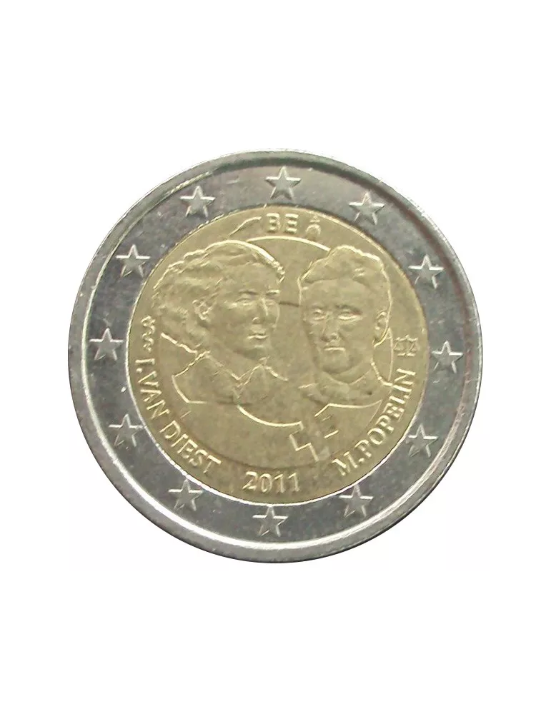 2 EURO COMMEMORATIVE 2011 : BELGIQUE (100 ans de la Journée internationale des droits de la femme)