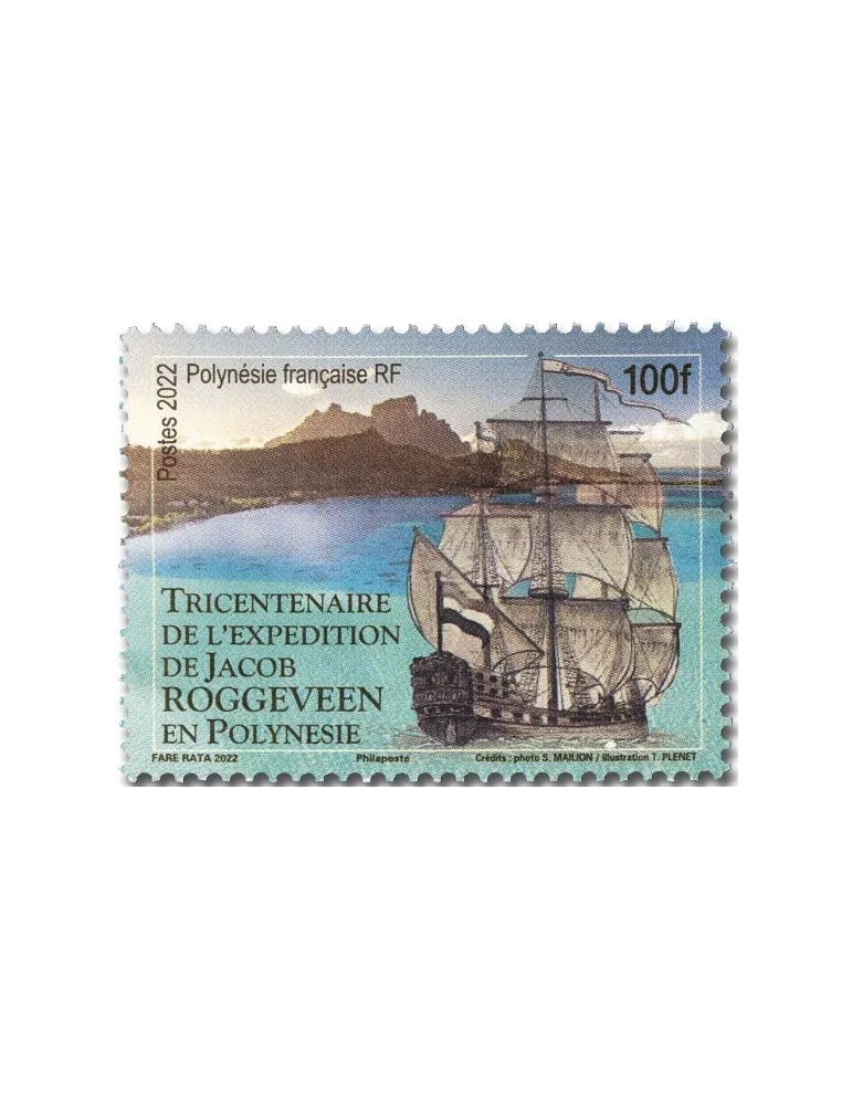 n° 1295 - Timbre Polynésie Poste