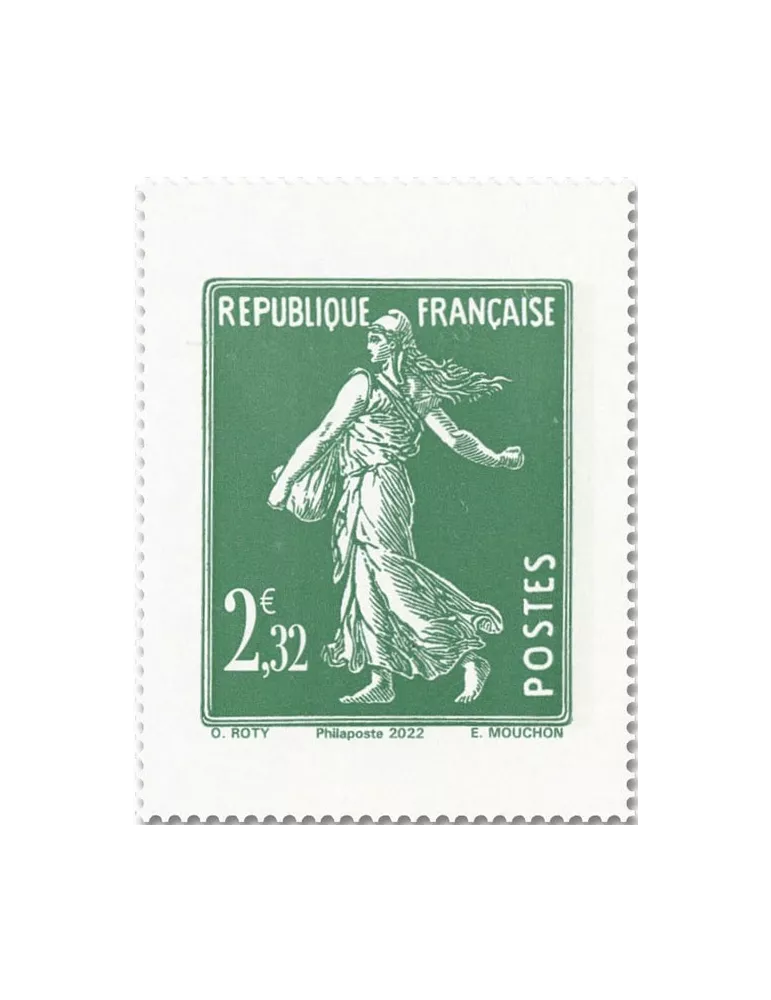n° 5607/5610 (C1530) - Timbre France Poste (100 ans du coin daté et de la Semeuse camée)