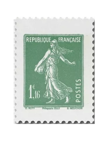 n° 5607/5610 (C1530) - Timbre France Poste (100 ans du coin daté et de la Semeuse camée) 2