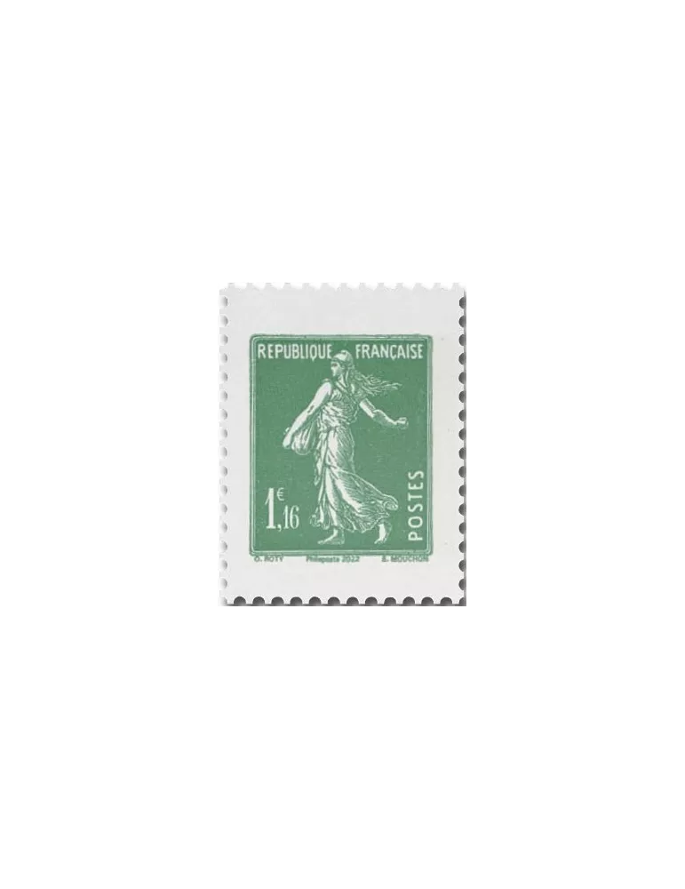 n° 5607/5610 (C1530) - Timbre France Poste (100 ans du coin daté et de la Semeuse camée)